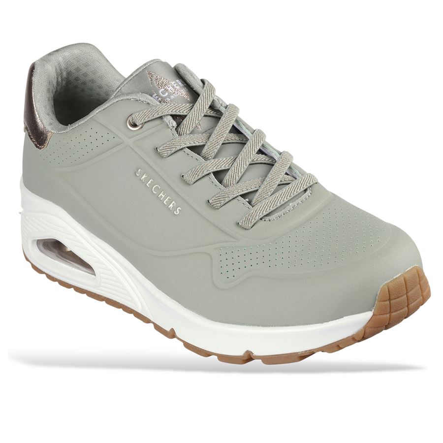 Uno Shimmer Away sneakers da donna Skechers | 155196SAGE